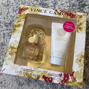 Vince Camuto perfume/body lotion set